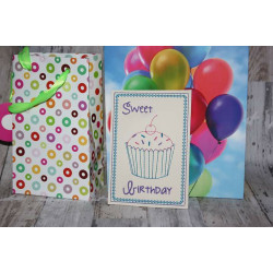 ITH Postkarte - Sweet Birthday Muffin